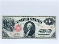 UNITES STATES $1.00 NOTE RED SEAL 1917 N84442140A