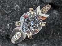 $4760 14K  Lab Grwon Diamond (0.76Ct,Vs1,E) Lab Gr