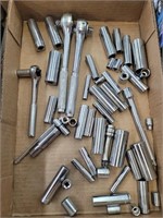 Craftsman sockets in Stanley ratchets