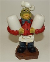 Anthropomorphic Chef Toad Holding Shakers