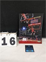 8"x10" Signed Michael Jordan Photo w/ COA