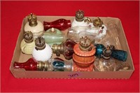 Box of Minature Oil Lamps