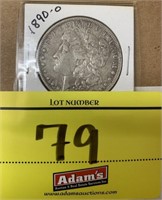 1890-O MORGAN DOLLAR