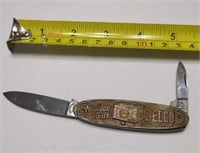 Delco Battery Small Knife. 2" Blade ,/ 3" Body