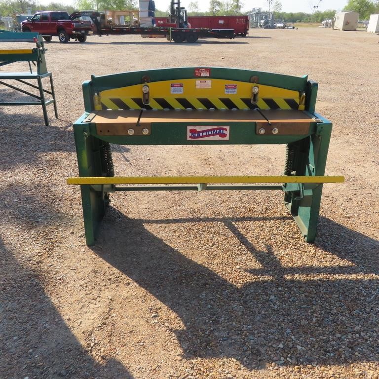 PACKAGE: National Foot Squaring Shear & Brake