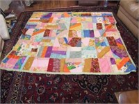 Handmade quilt 87 x 78