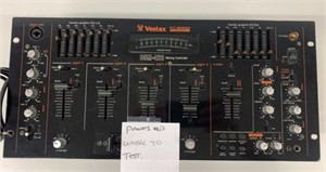 Vestax DSM-420 Classic Mixing Controller Powers On