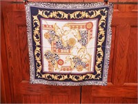 Faux marked Hermes' Paris scarf with classic