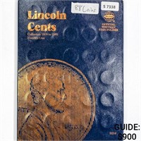 1909-1940 Lincoln Cent Book (88 Coins)