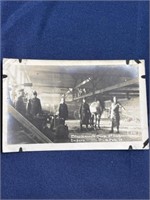 WW1 military real photo 2/4/1919 Blacksmith shop