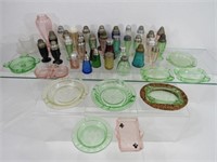 DEPRESSION GLASS ASSORTMENT: