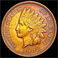 1908-S Red Indian Head Cent UNCIRCULATED