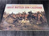 1998 Great Battles Calendar