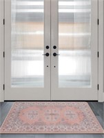 Washable Entryway Runner Area Rug : 2x3ft Stain Re