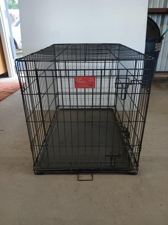 Collapsible portable dog crate 26x36x24