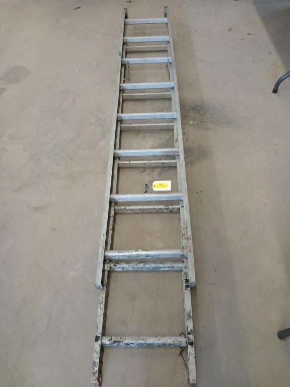 16' aluminum extension ladder