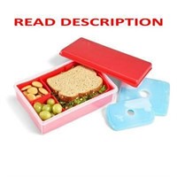 Fit & Fresh Multi Flex Bento  2 Ice Packs - Red