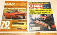 1969 and 1976 Car Life Magazines