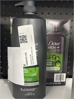 Dove mens care body wash 3-40 fl oz