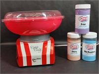 Candery Cotton Candy Machine, 3 Floss Sugars