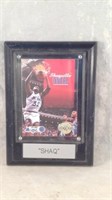 Skybox 1992-93 shaq basketball card with plaque