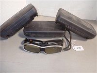 3 Panasonic 3D Full HD Glasses TY-EW3D10
