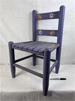 Vintage Wooden Childs Chair - Cute