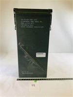 Vintage military ammo crate