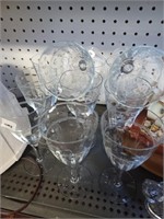 Lot of Glassware to Include 11 Wine Glasses,