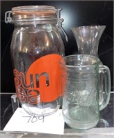 Vtg Coca Cola Glass Mug & More