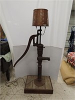Steampunk Water Pump Lamp