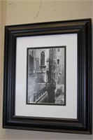 Wall hanging, black and white picture