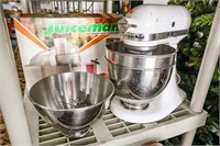 Kitchen Aid Classic Mixer With Dough Mixer &