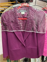 women’s purple blazer