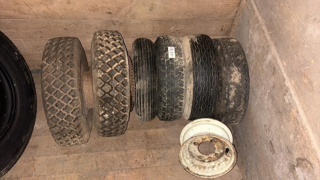 Lot of Small Replacement Tires