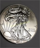 2013 silver eagle coin dollar unc.