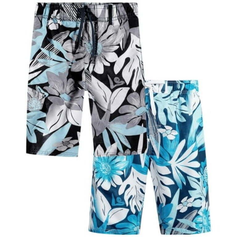 M(10/12)  Sz M(10/12) Kanu Surf Boys' Swim Trunks