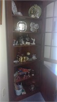 CONTENTS OF CORNER CABINET