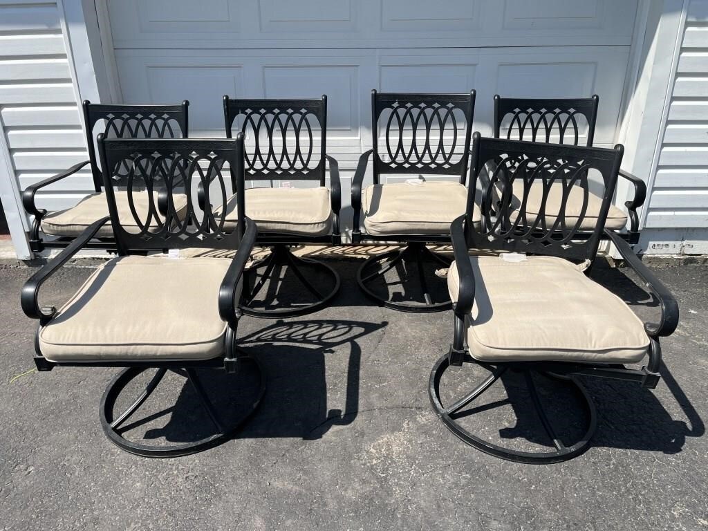 6-Out Door Patio Chairs