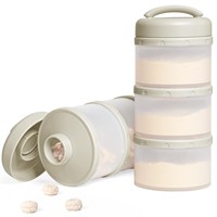 Termichy Stackable Formula Dispenser Portable Milk