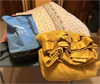 Comforter, Bags, and Blanket