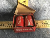 Coca Cola Salt & Pepper shakers