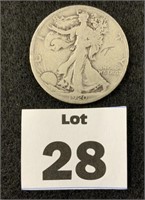 1920 "S" Walking Liberty Half Dollar