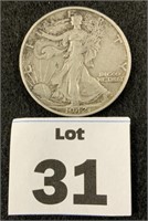 1942 S" Walking Liberty Half Dollar