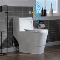 WOODBRIDGE B-0940-A Touchless Dual Flush Toilet
