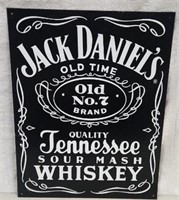 Metal 12x16 Jack Daniel's Sign