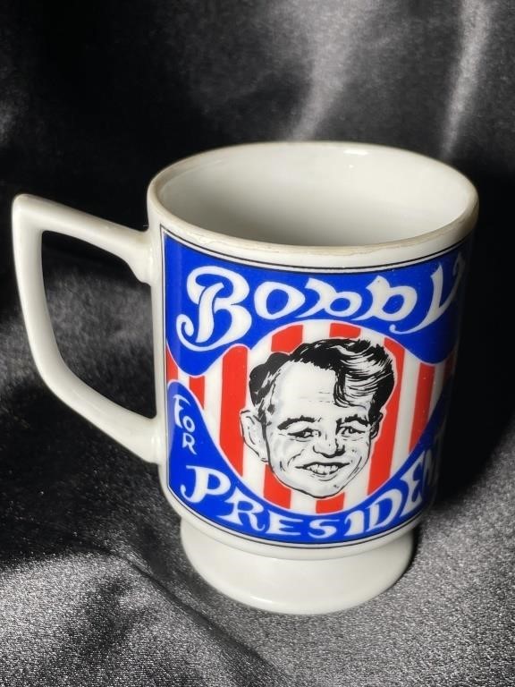 1960s "Bobby For President" Pedestal Mug