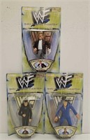 (3) WWF Ringside Collection Wrestling Figures