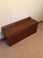 Wood chest