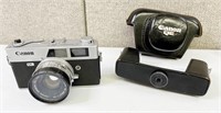 Vintage Canon Canonet QL19 35 mm Camera